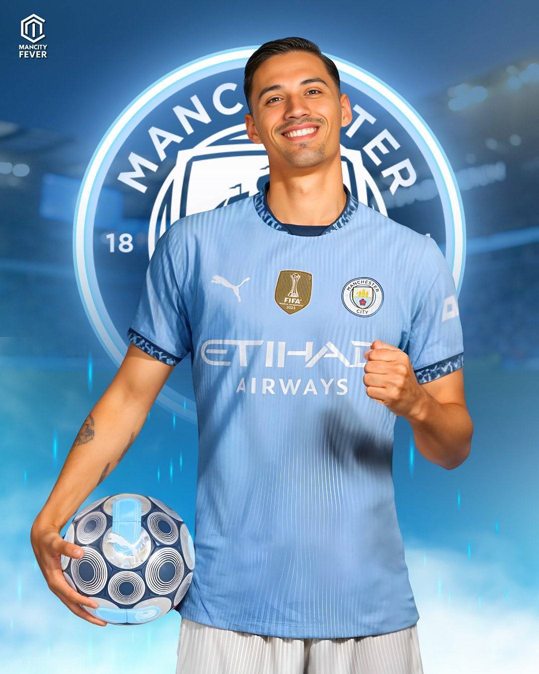 曼晚：曼城希望以5500万镑迅速敲定赖因德斯，让新援赶上世俱杯